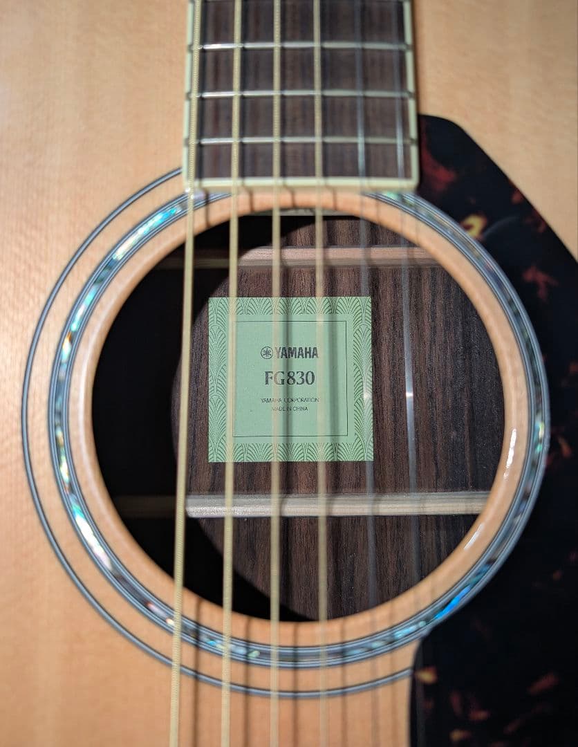 YAMAHA FG830 アコースティックギター ドレッドノート