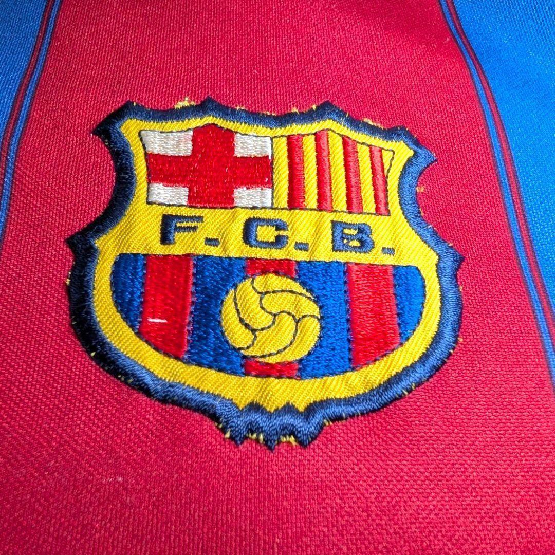 古着　サッカー　ゲームシャツ　ヴィンテージ　バルセロナ　デコ　＃20　メンズXL