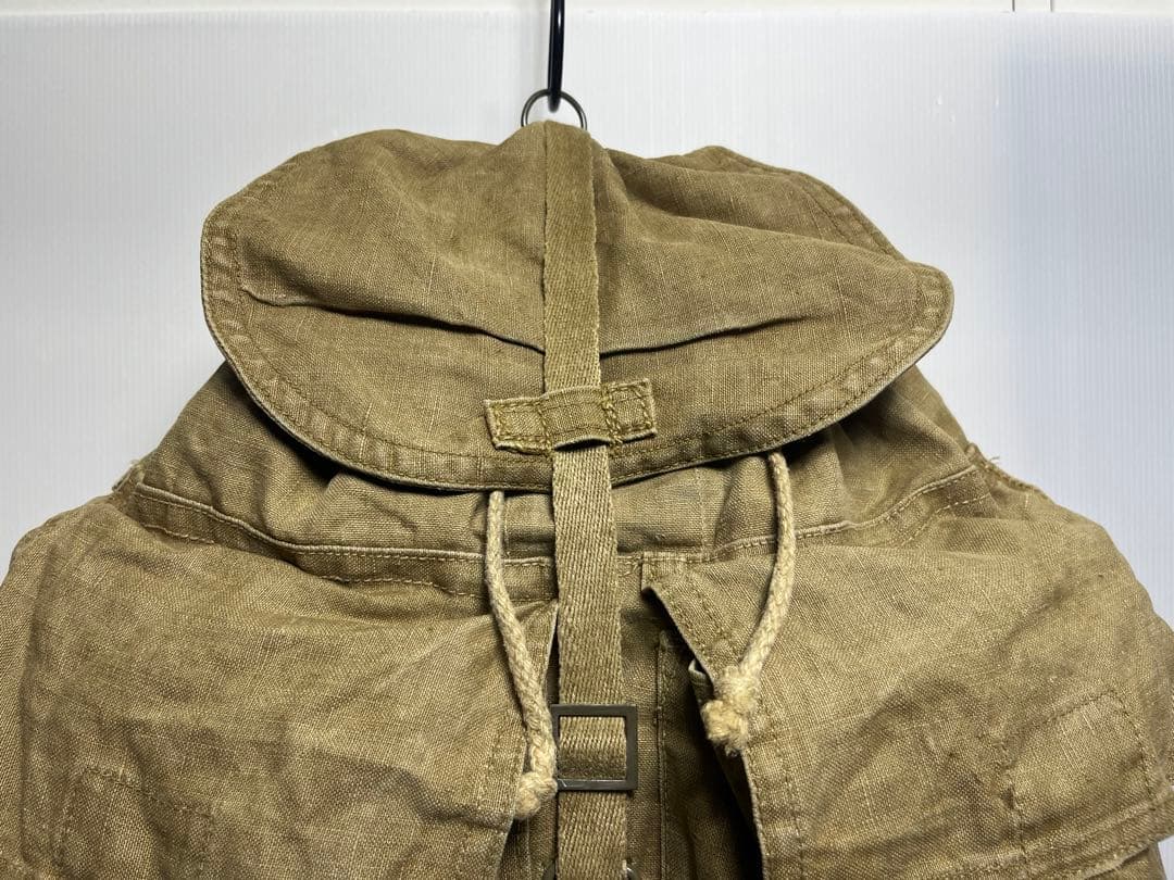 ヴィンテージ ミリタリーリュック（チェコ放出品60s）ストラップ付き