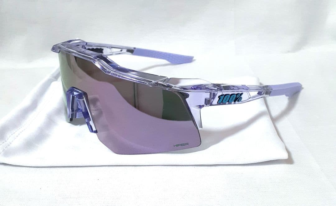 100% SPEEDCRAFT XS ラベンダー ワンハンドレッド サングラス