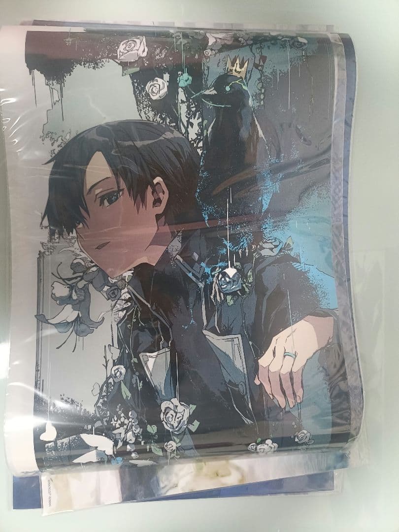 SAO ソードアートオンライン　くじ引き堂　クリアポスター まとめ売り