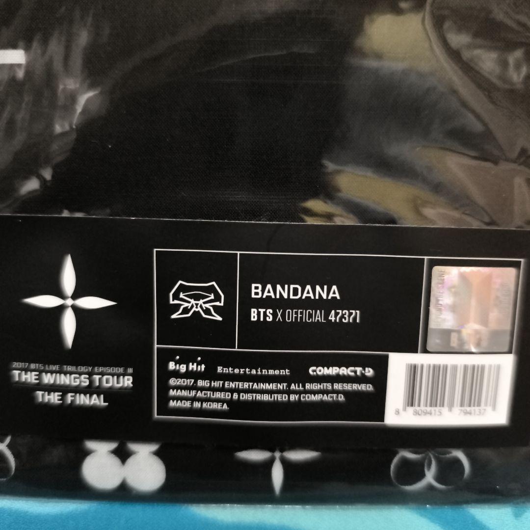 BTS BANDANA THE WINGS TOUR THE FINALバンダナ