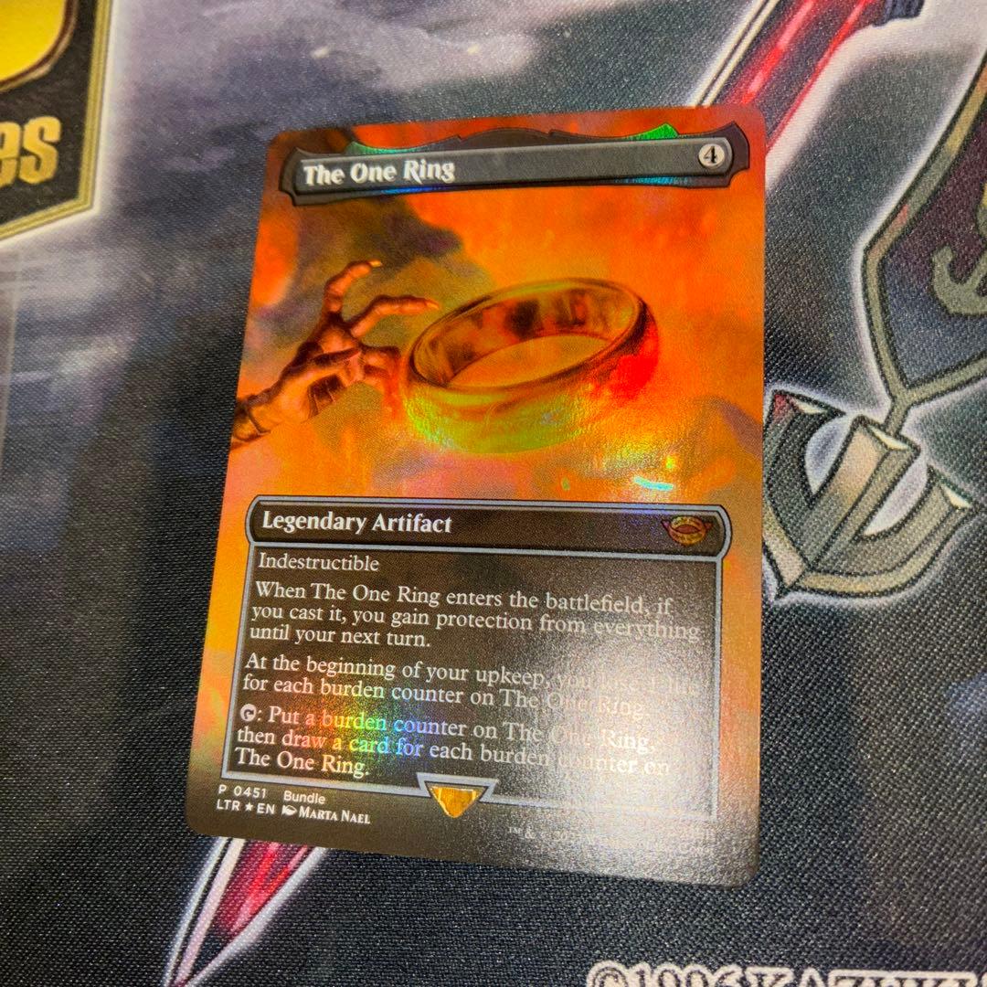 一つの指輪　The One Ring マジックザギャザリング　mtg foil