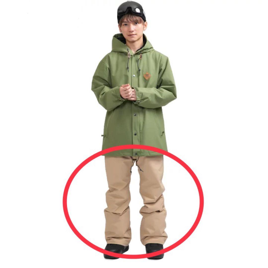 ONETHREE(ワンスリー) スノーウェア上下セット(ホワイト&ベージュ)美品