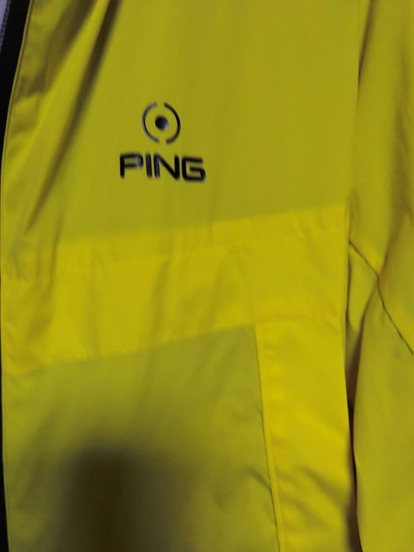 PING ナイロンジャケット イエロー