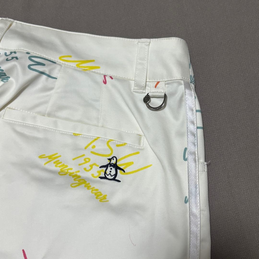 マンシングウェアMUNSINGWEAR ロゴ総柄ポロシャツ&パンツ上下セット