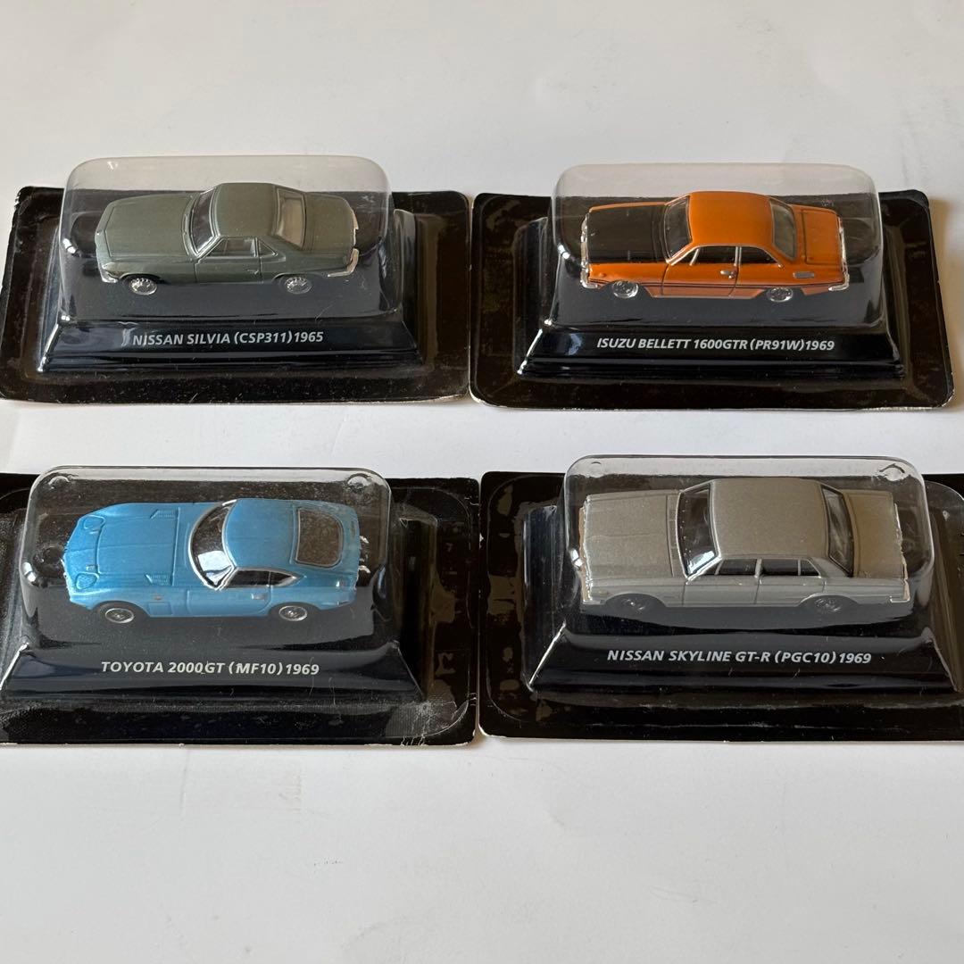 ミニカー コナミ 絶版名車コレクション 12台セット 1/64