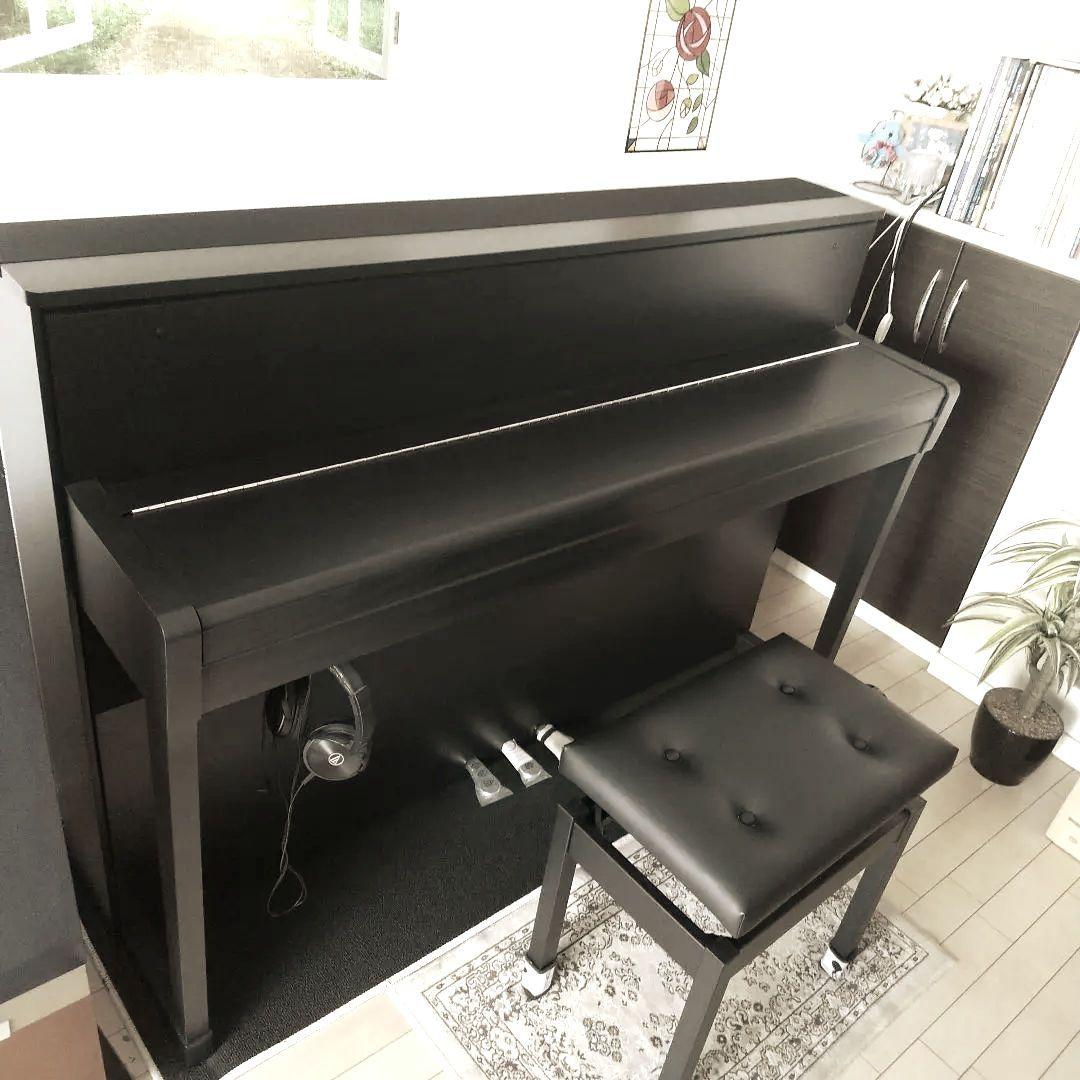 KAWAI ブラック 電子ピアノ 椅子付き