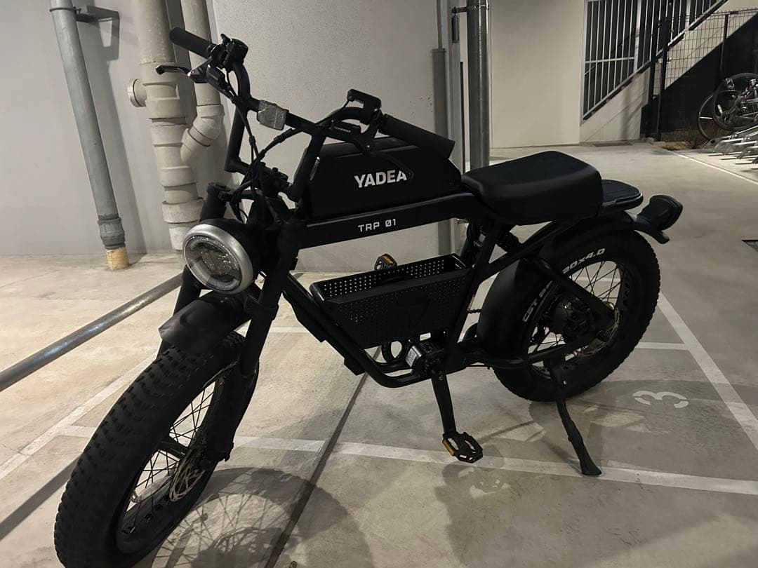 【30万円→16万】走行133km YADEA 電動アシスト｜ABUSロック付