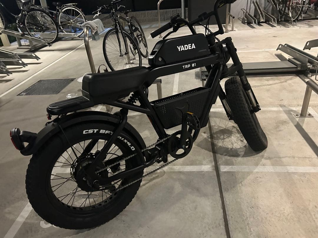 【30万円→16万】走行133km YADEA 電動アシスト｜ABUSロック付