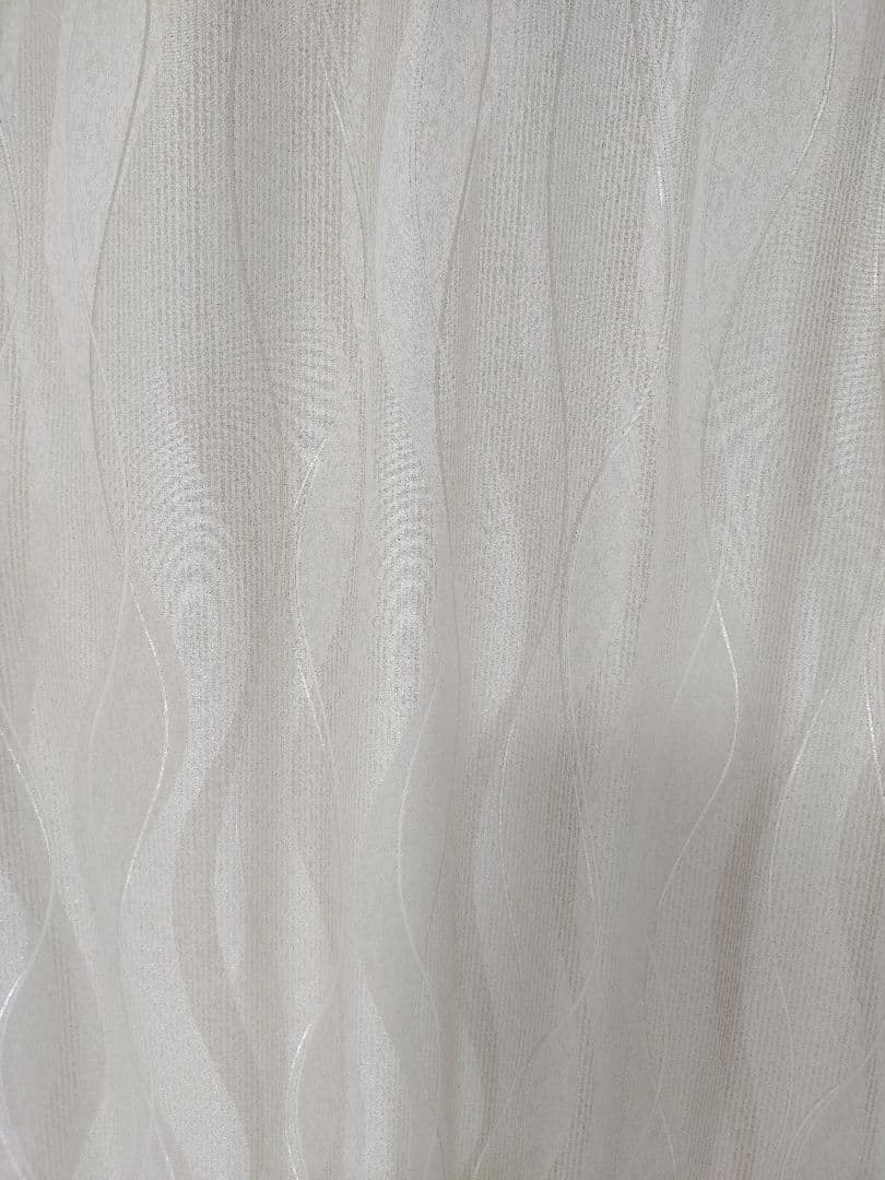 JUSTCURTAINカーテン＆レース2セット（115✕190＆198✕190）