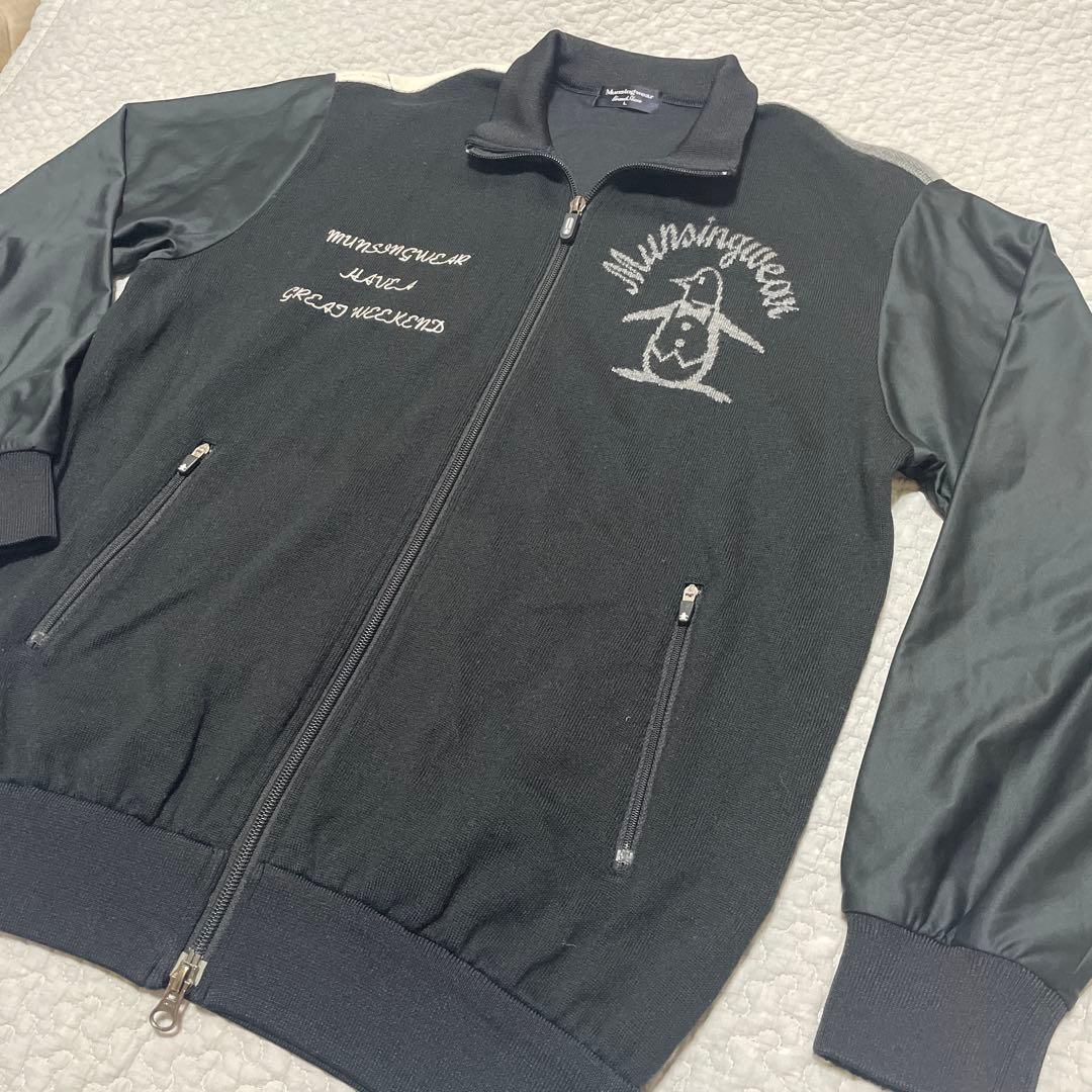 Munsingwear マンシングウェア ペンギンビッグロゴ ジャケット L