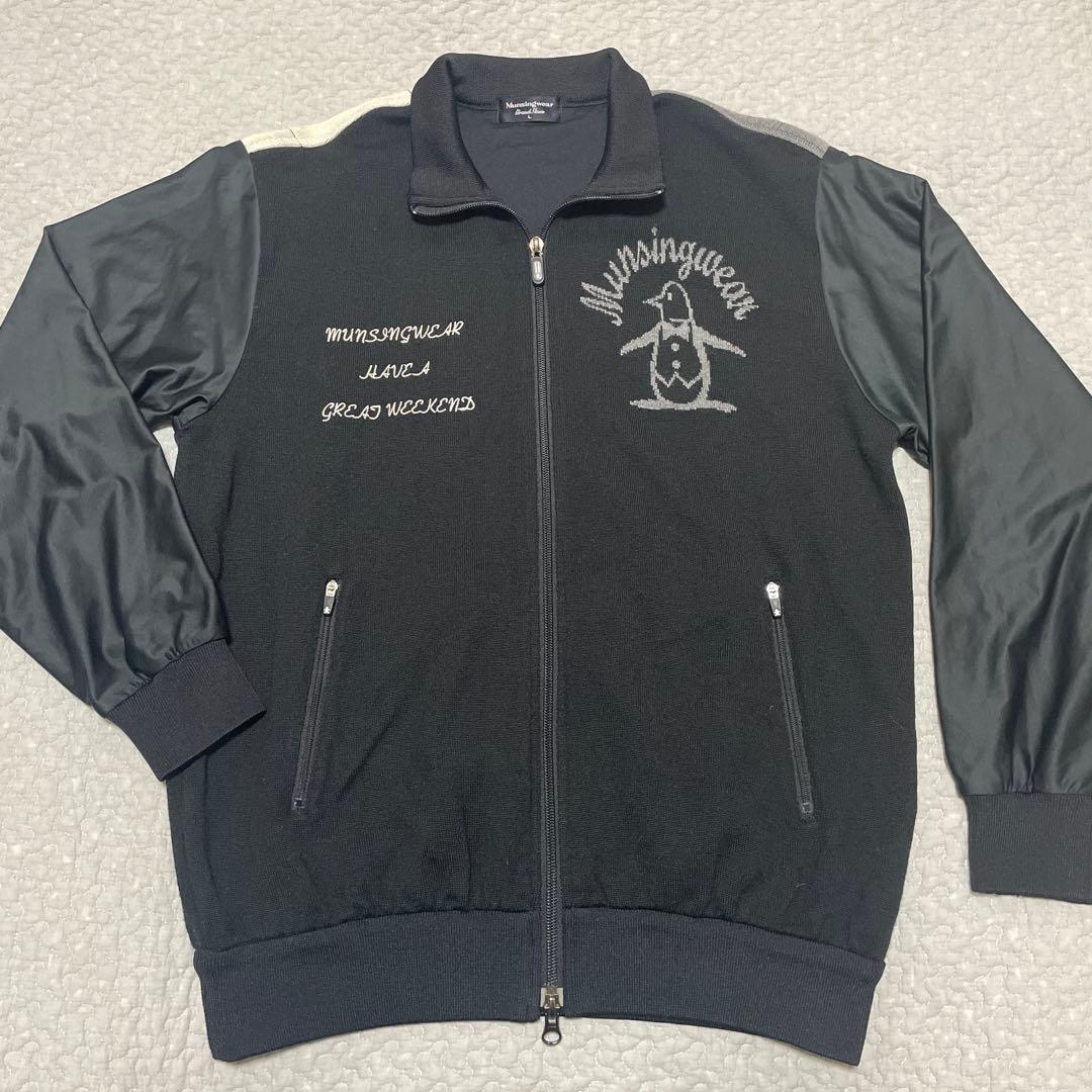 Munsingwear マンシングウェア ペンギンビッグロゴ ジャケット L