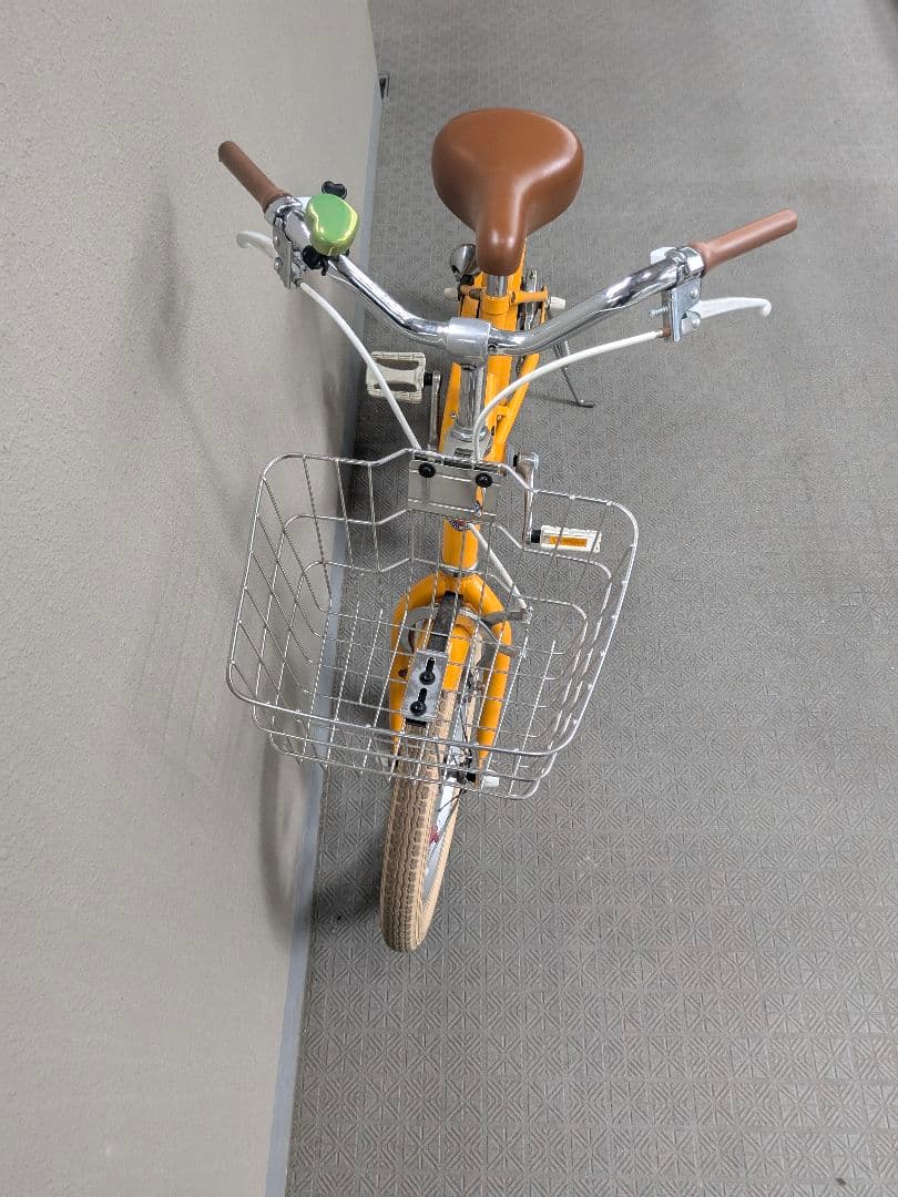 little tokyobike 16インチ タンジェリン前カゴ泥よけ付 手渡し