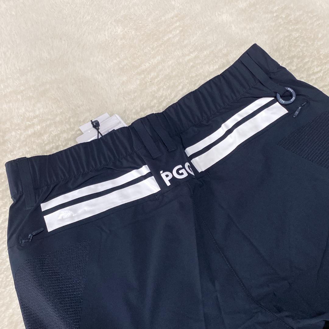 DE0228【ピージージーPGG】ゴルフパンツ【0】ストレッチ タグ付き未使用品