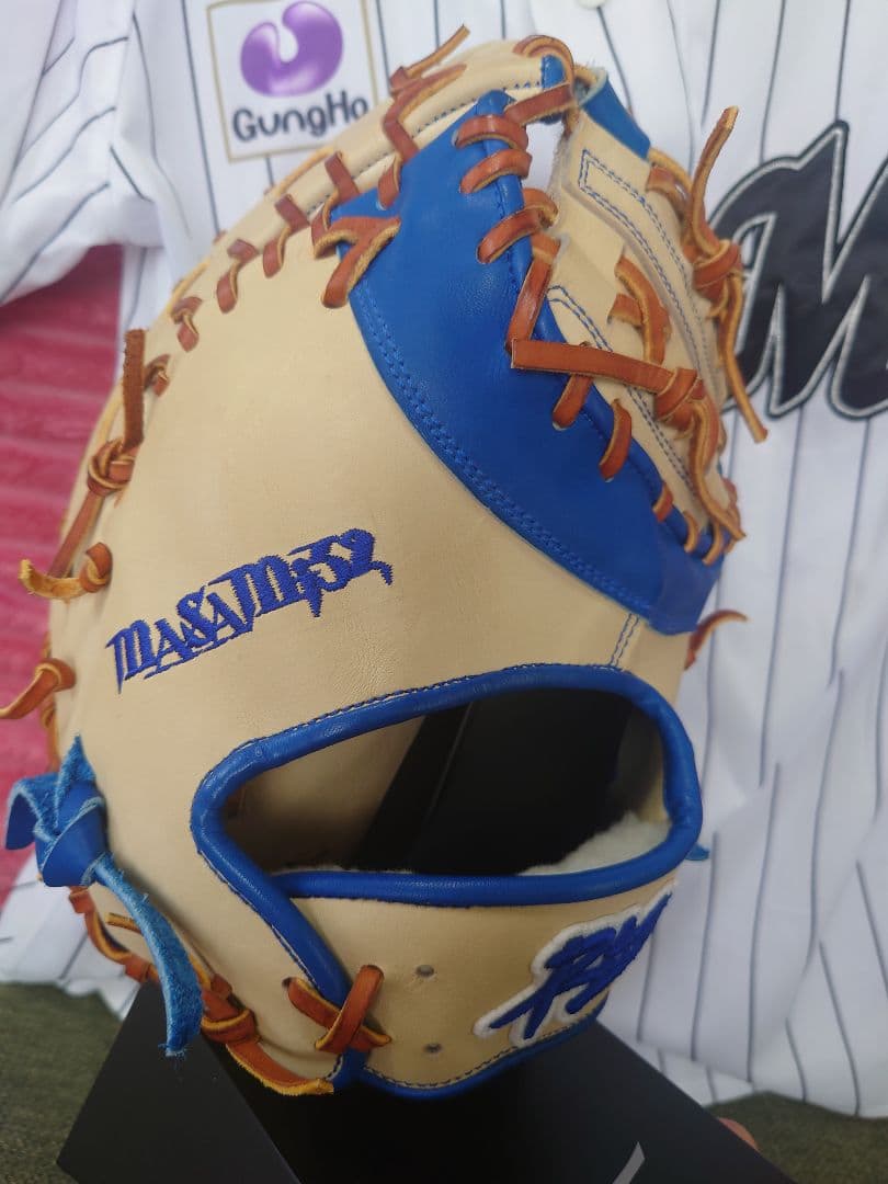 T*君様 NPB ラグデリオン プロ野球選手支給品硬式 グラブ、ミット2点セット