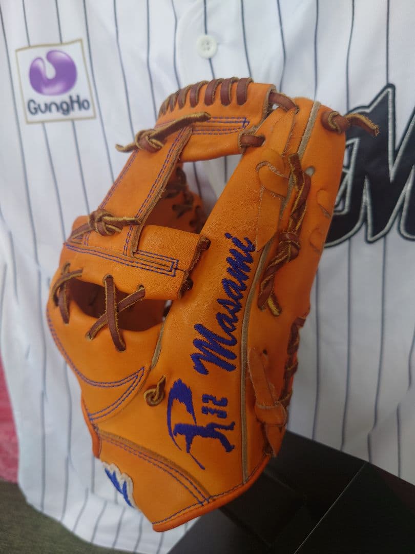 T*君様 NPB ラグデリオン プロ野球選手支給品硬式 グラブ、ミット2点セット