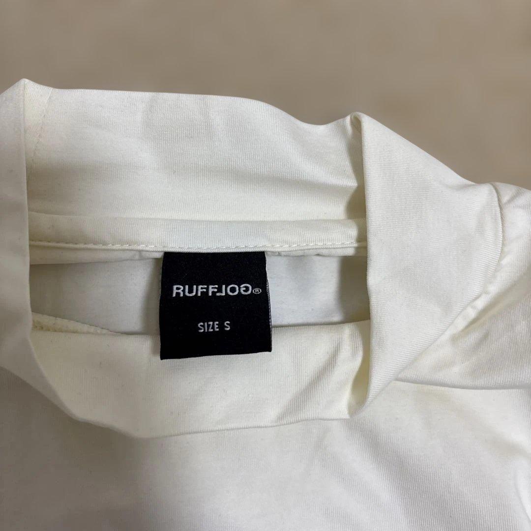 RUFFLOG MOCK NECK Whiteラフロッグ　新作