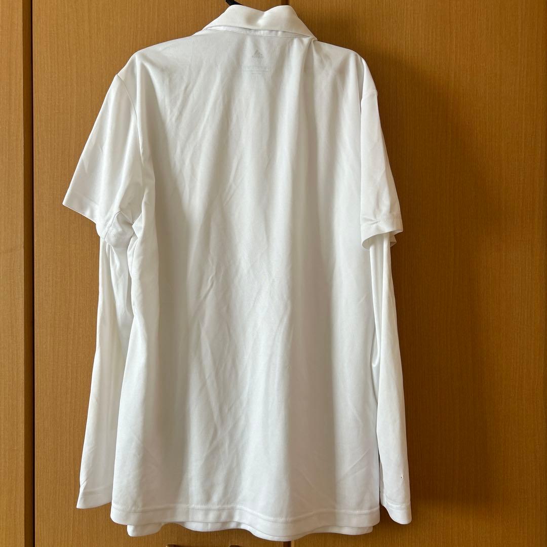 adidas ホワイト ポロシャツ EH3628 インナーと半袖シャツセット