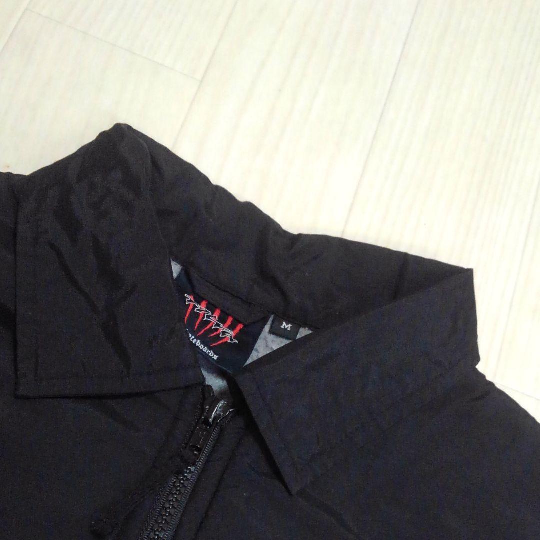 トニーアルバ ALVA ハーフジップ ナイロンジャケット フリース 黒灰 90s