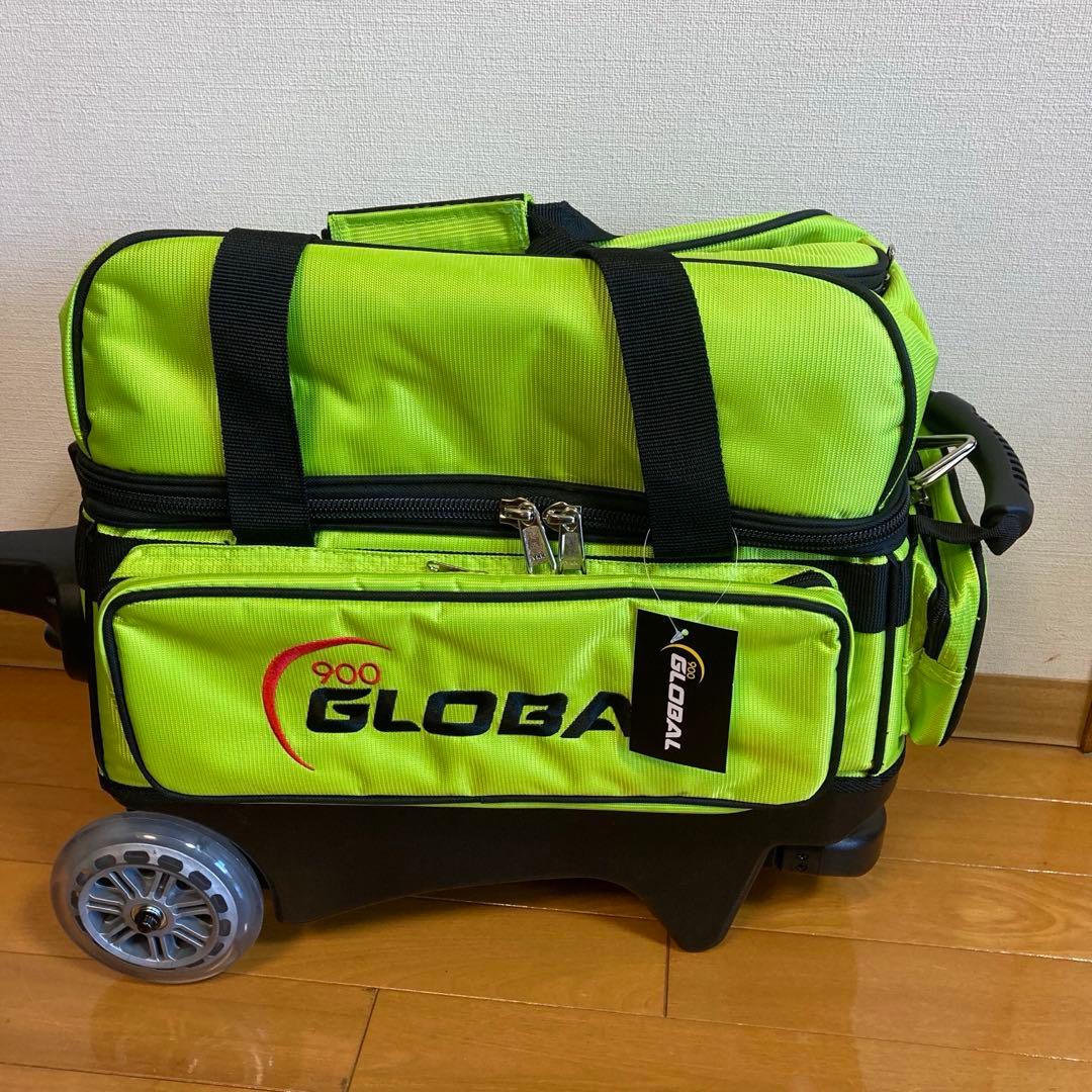【おまけ付き】ABS 900 GLOBAL ボウリング用バッグ グリーン