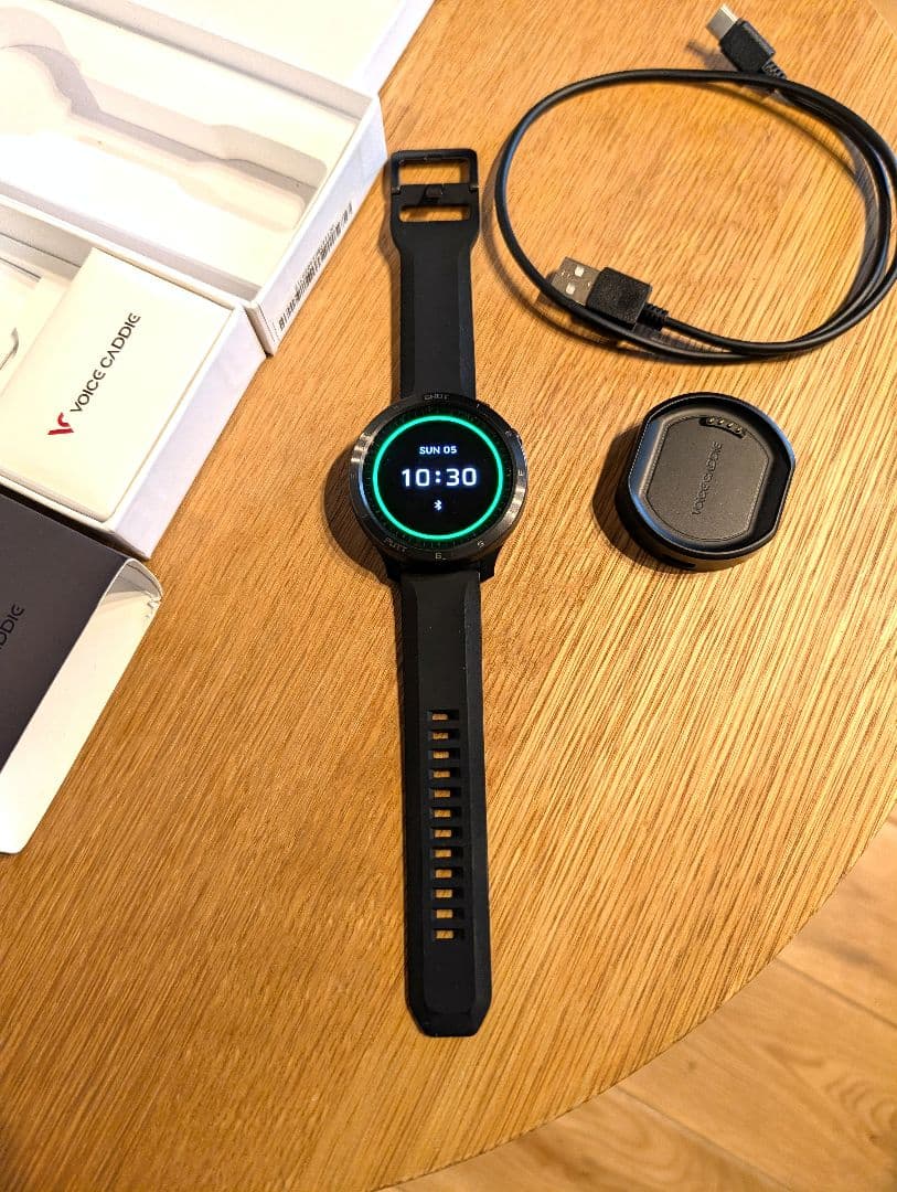 ゴルフ腕時計型GPSナビ T11 Pro ブラック