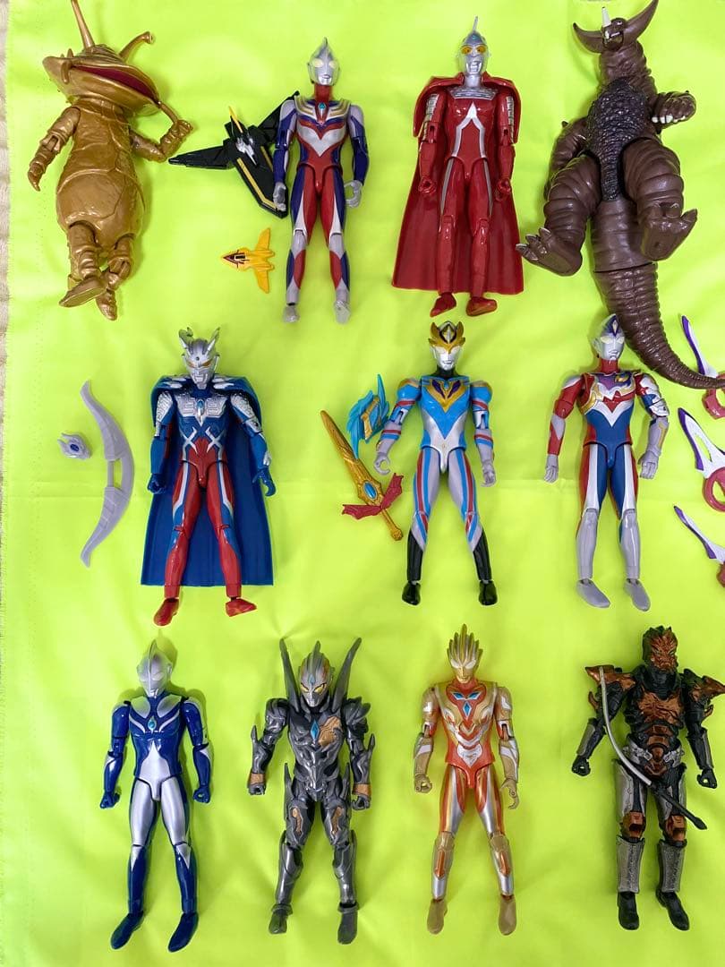 ウルトラアクションフィギュア　17体セット