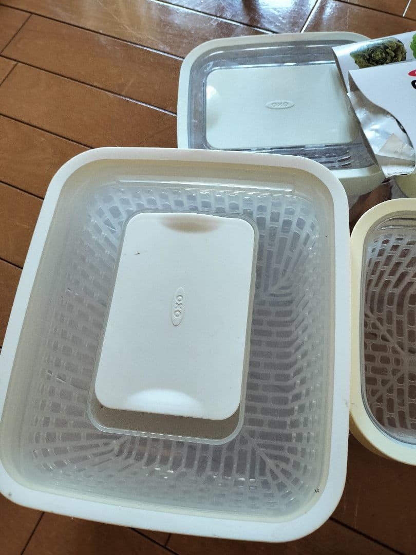 OXO グリーンセイバー　フードキーパー　4個セット　新品あり