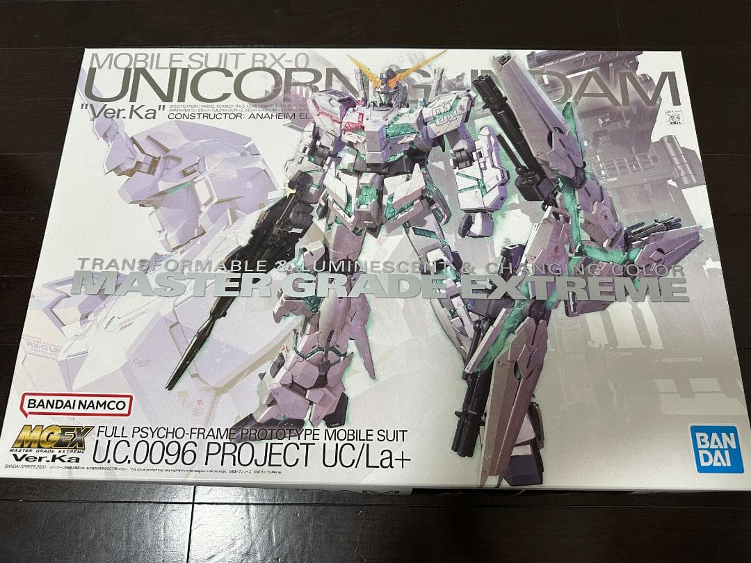 新品未開封 MGEX 1/100 ユニコーンガンダム Ver.Ka