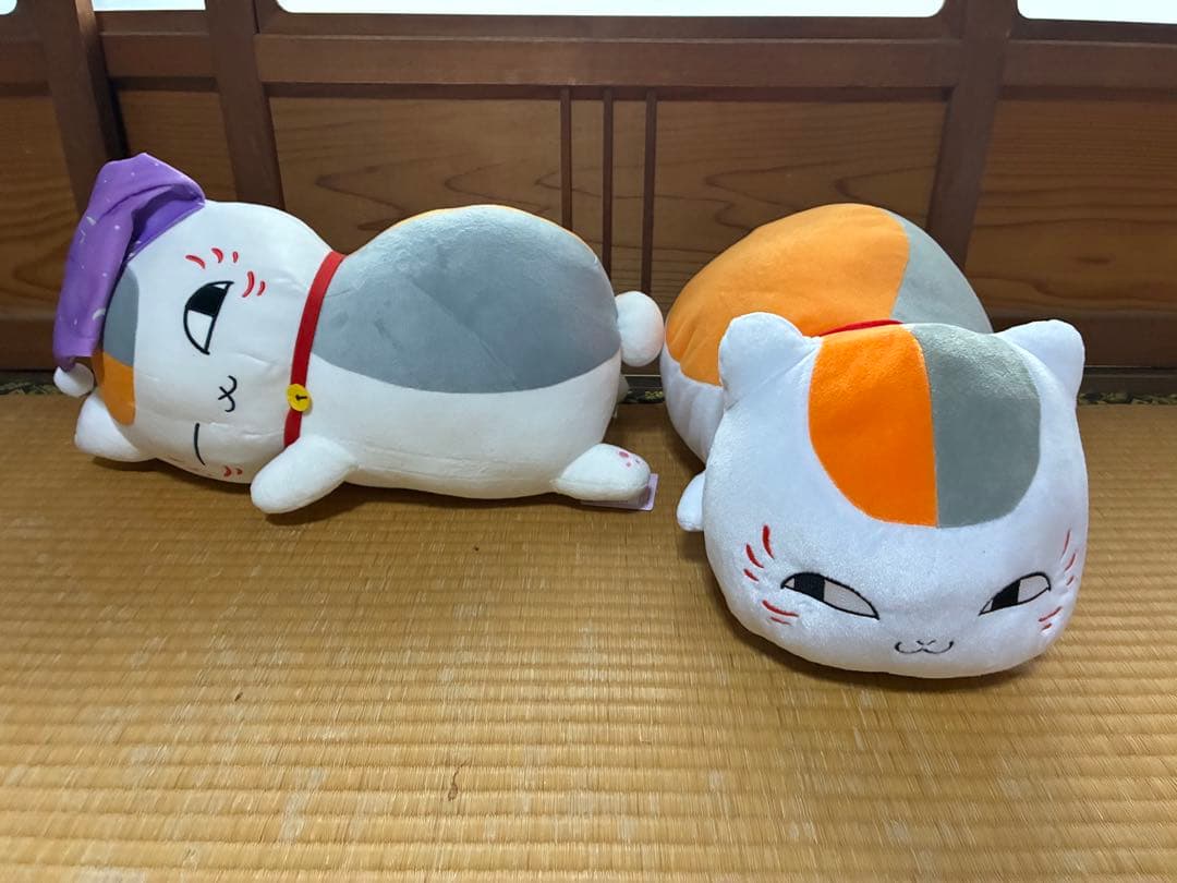 夏目友人帳めちゃでかぬいぐるみニャンコ先生よそ見とおやすみニャンコ先生2体セット