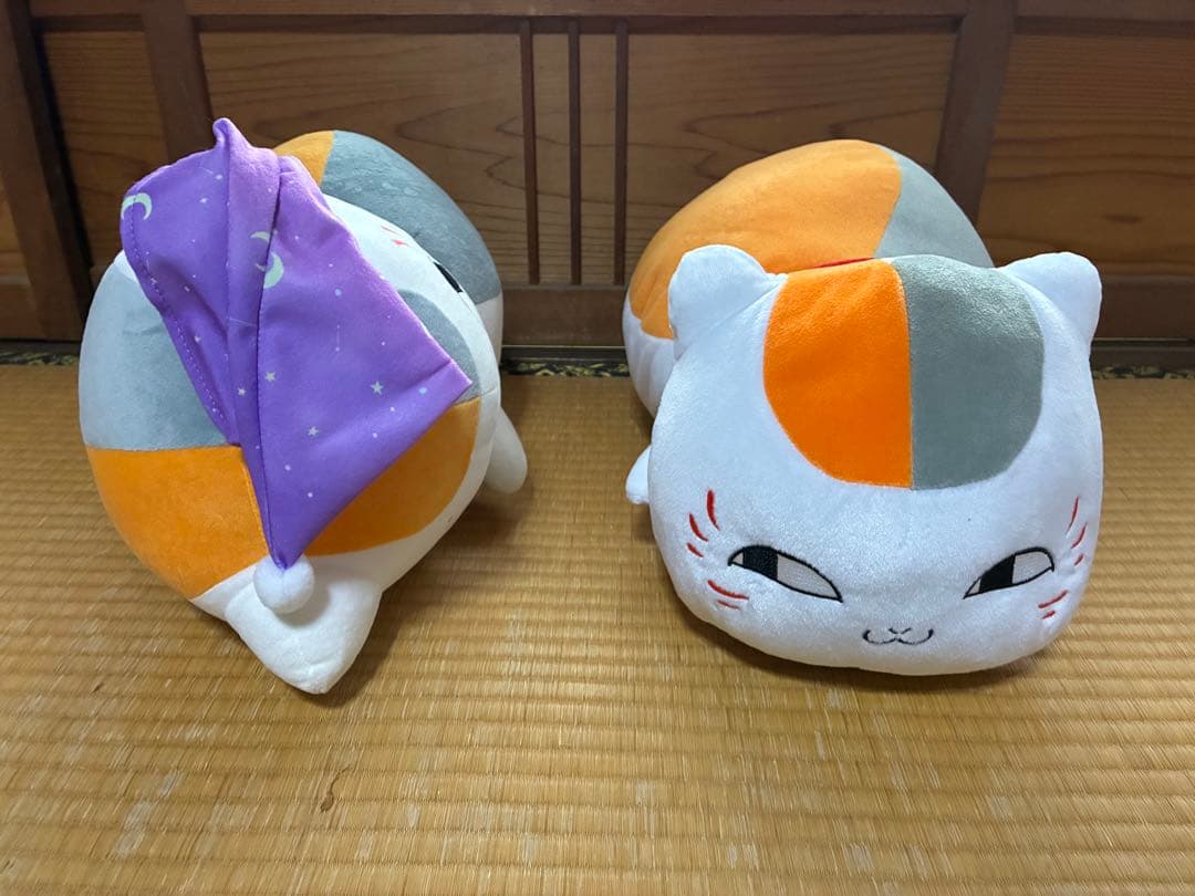 夏目友人帳めちゃでかぬいぐるみニャンコ先生よそ見とおやすみニャンコ先生2体セット