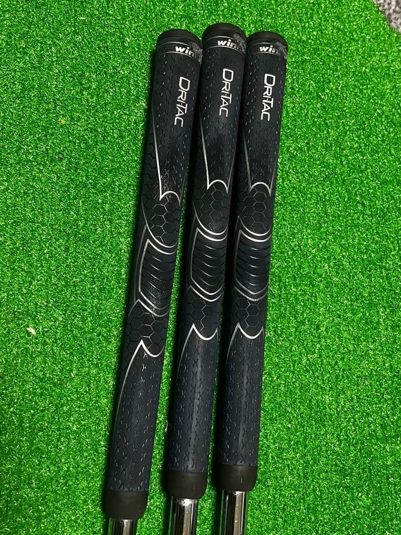 テーラメイド　ステルスアイアン 6本セット純正スチールSシャフト