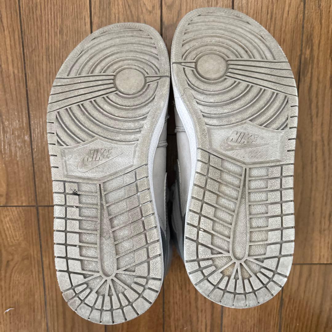 Nike Air Jordan 1 シルバー/ホワイト ハイカット