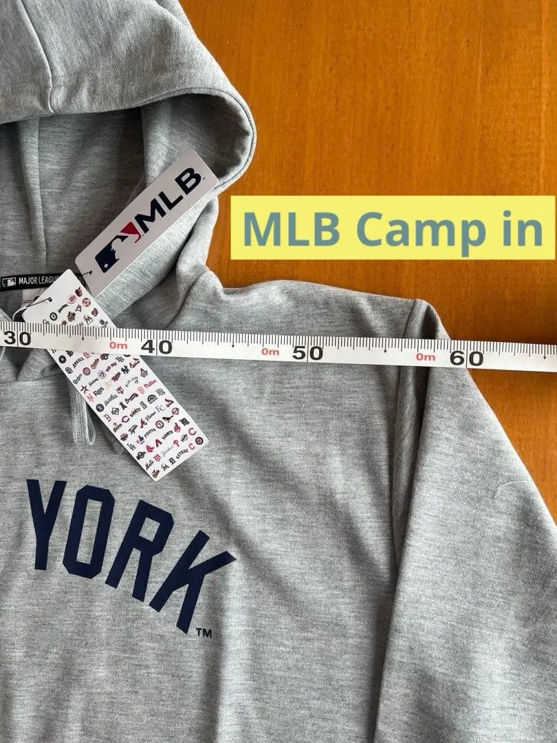 MLB ニューヨーク ロゴ スウェットパーカー　MLB正規品　新品
