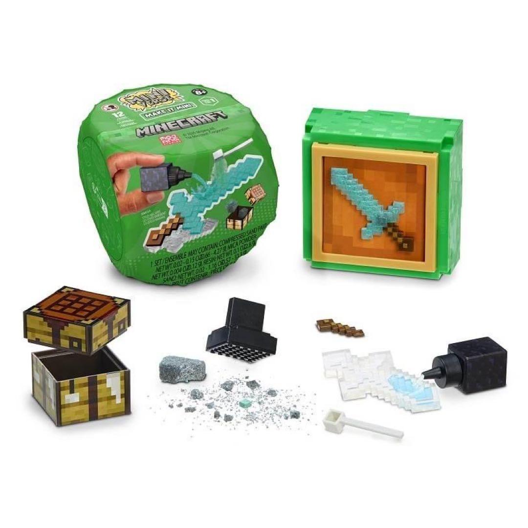 ミニバース マインクラフト MAKE IT MINI MINECRAFT 4個