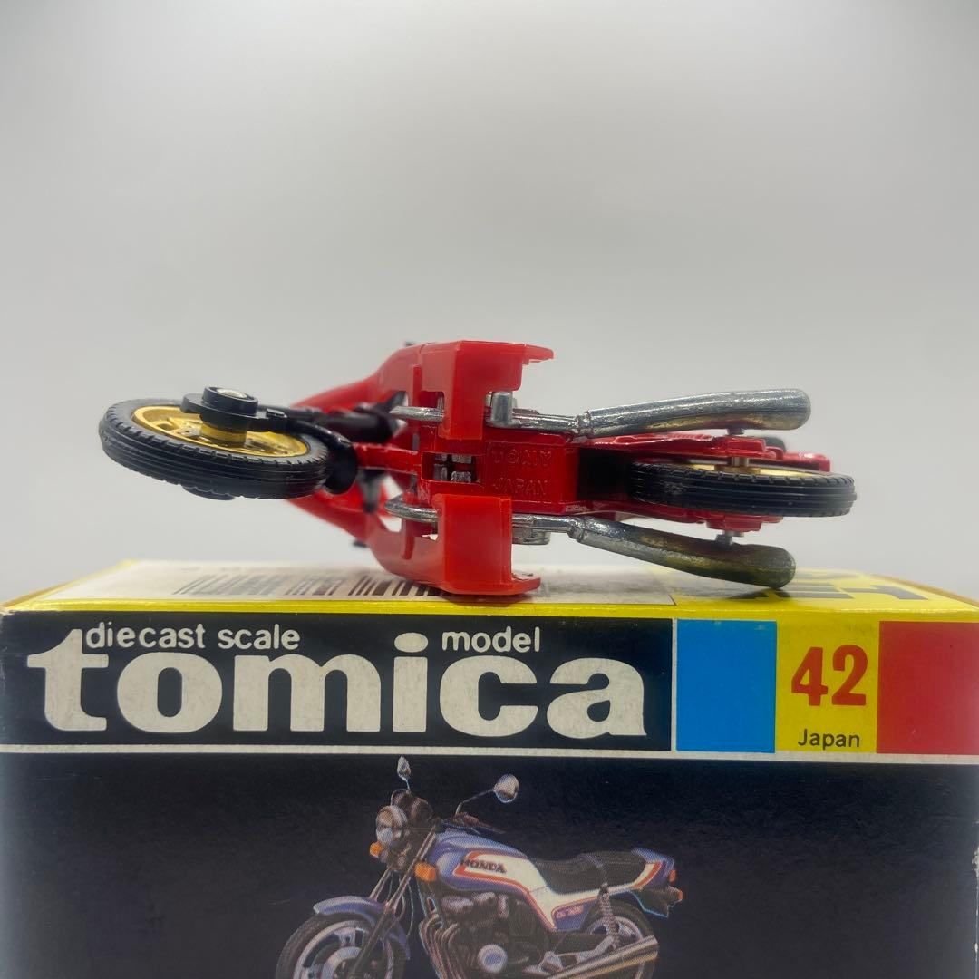 【希少】TOMICA トミカ 日本製 黒箱 No.42 ホンダ　CB750F