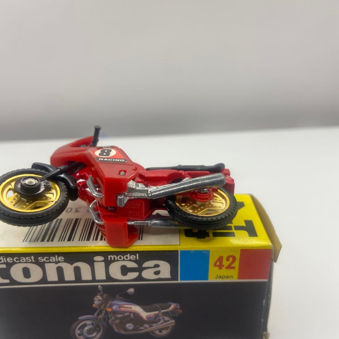 【希少】TOMICA トミカ 日本製 黒箱 No.42 ホンダ　CB750F
