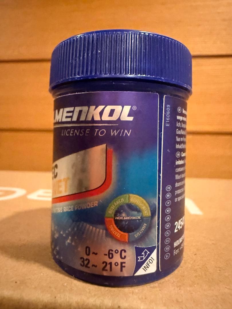 ホルメンコール　WET パウダー　ワックス　ハイフッ素　シンテック　スキー