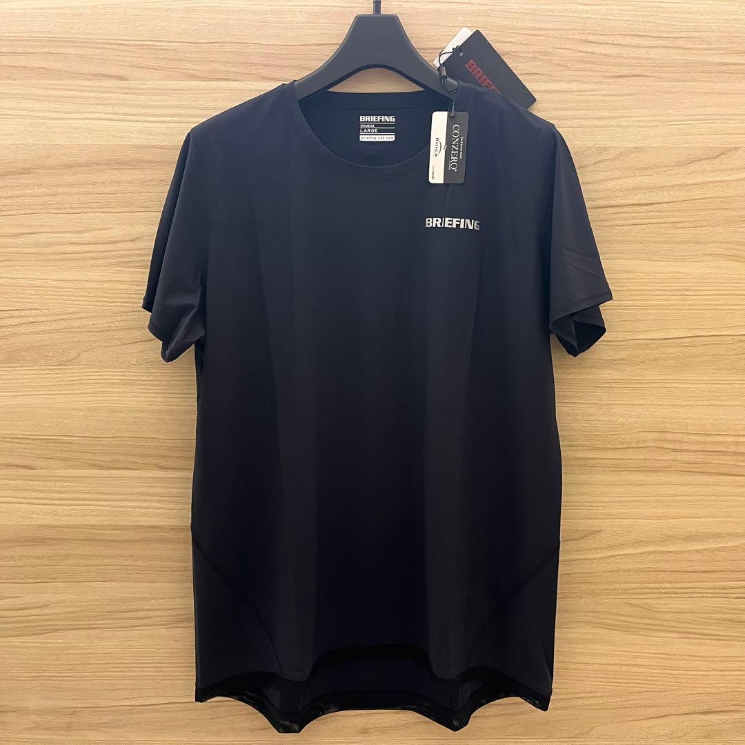 新品★BRIEFING パフォーマンス半袖Tシャツ 黒 レディースL