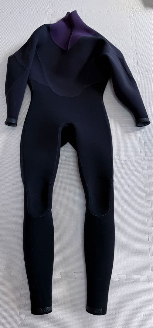 【美品】ノンジップ ウエットスーツ ジャージフルスーツ 3mm