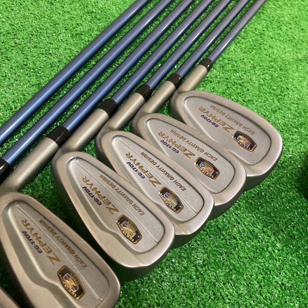 レディース⭐️MIZUNO ゼファー ゴルフクラブ 9本セット　未使用
