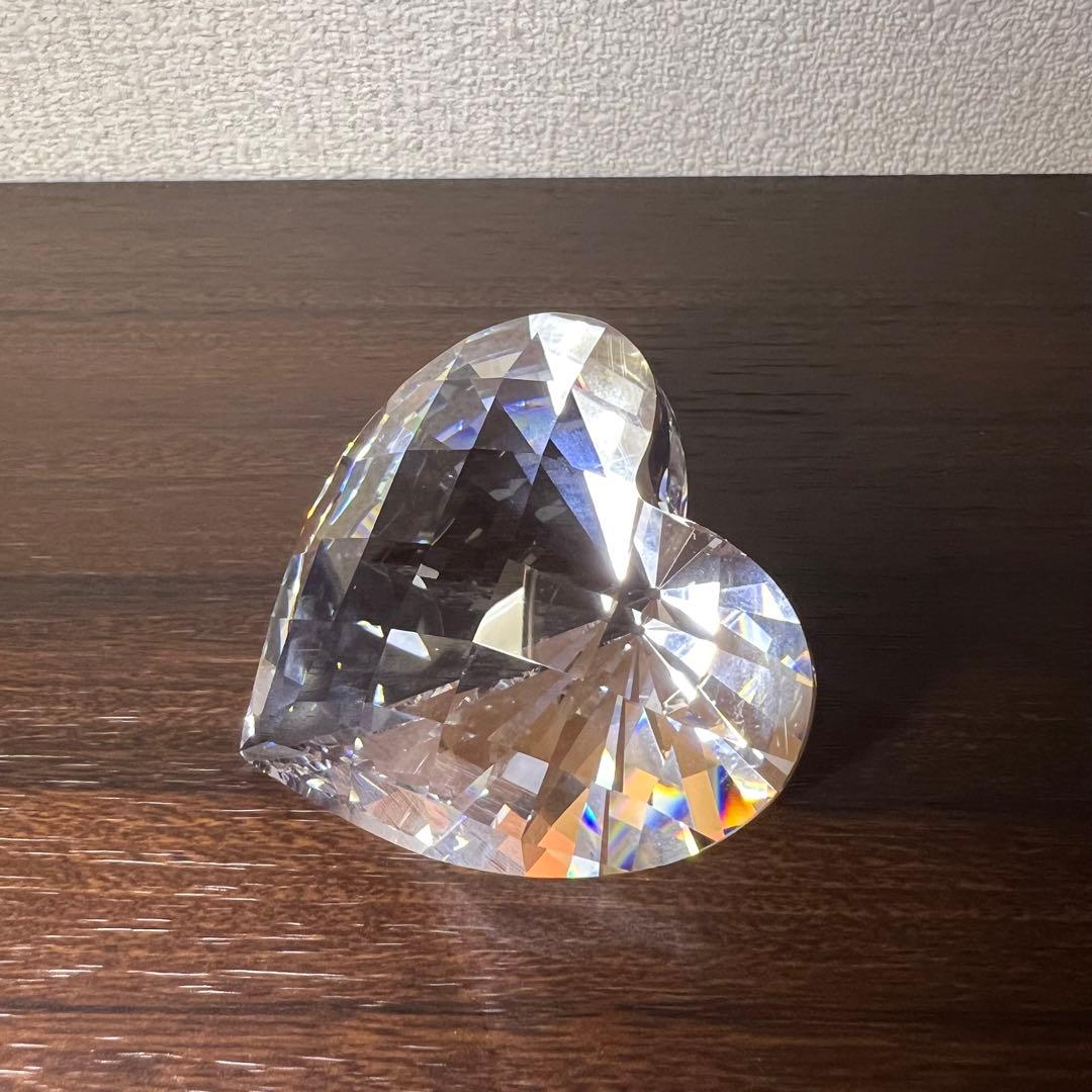 SWAROVSKI スワロフスキー スパークリングハート　お買い上げ証明書付き‼️