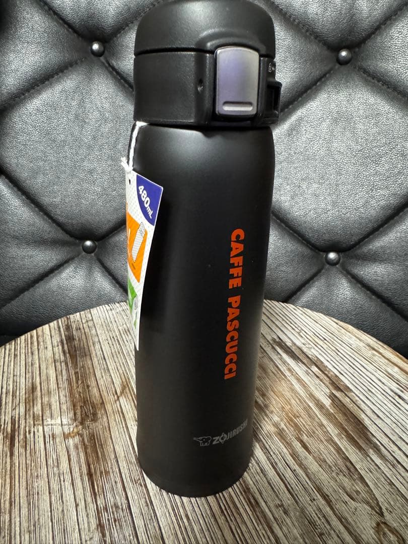 カフェパスクッチ象印 SM-SD48-BA ブラック 480ml 水筒プレミア