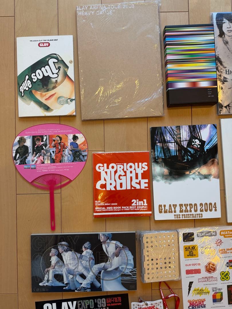 【レア】GLAY ライブパンフレット、グッズまとめ売り！