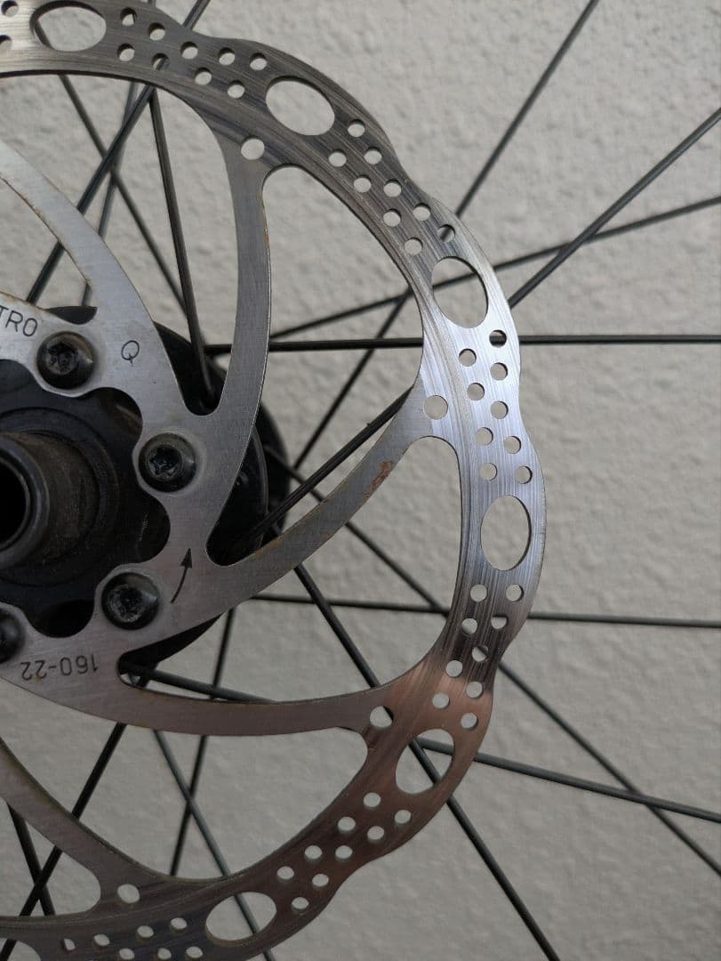 ボントレガー　パラダイム700×32C ディスクブレーキ ホイールセット