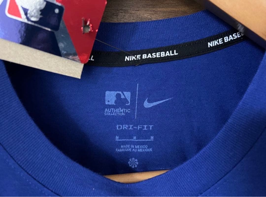 大谷選手着用品 ドジャース 練習用シャツ MLB正規品 サイズM 新品タグ付