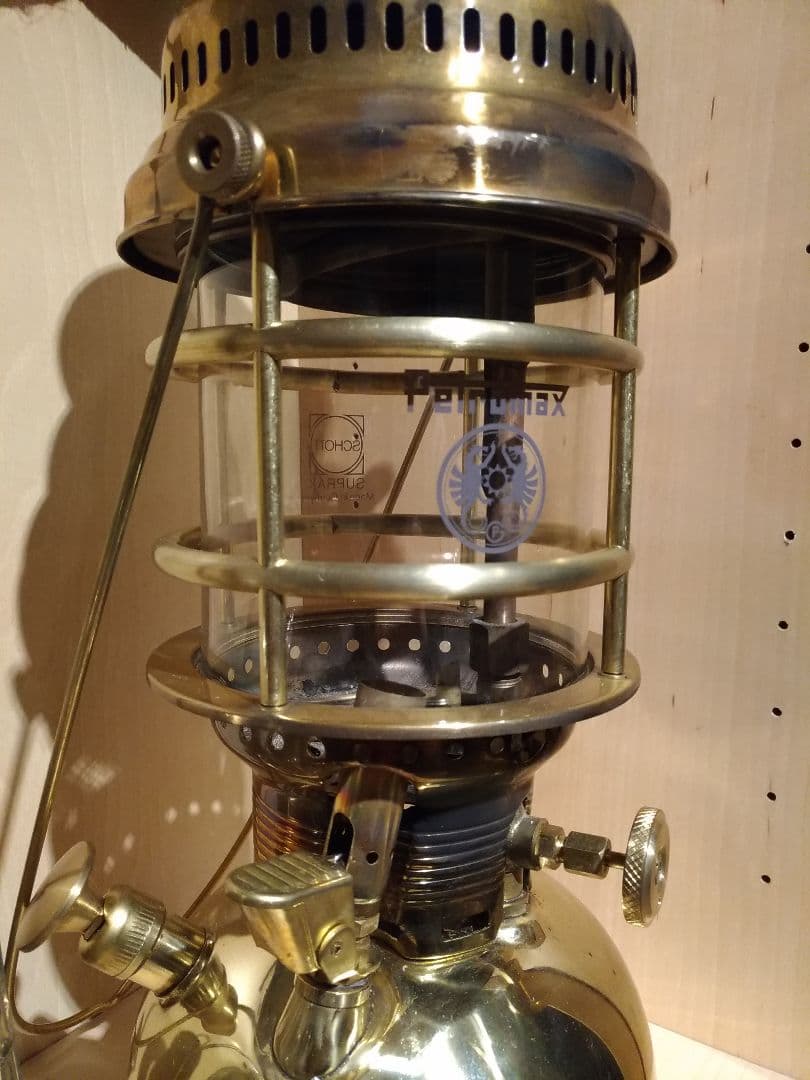 Petromax HK500用 真鍮製ガラスホヤプロテクター02 　ホヤガード