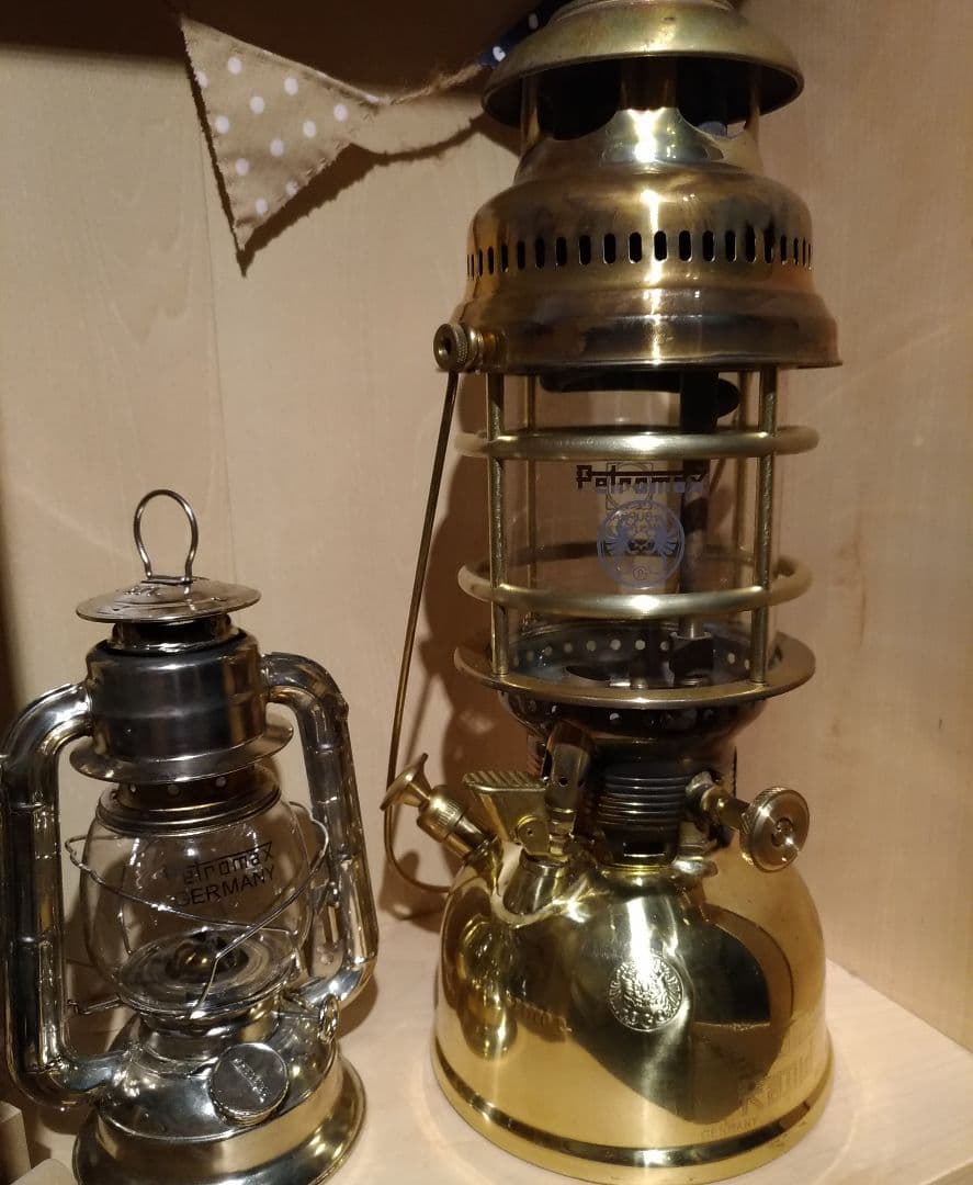 Petromax HK500用 真鍮製ガラスホヤプロテクター02 　ホヤガード