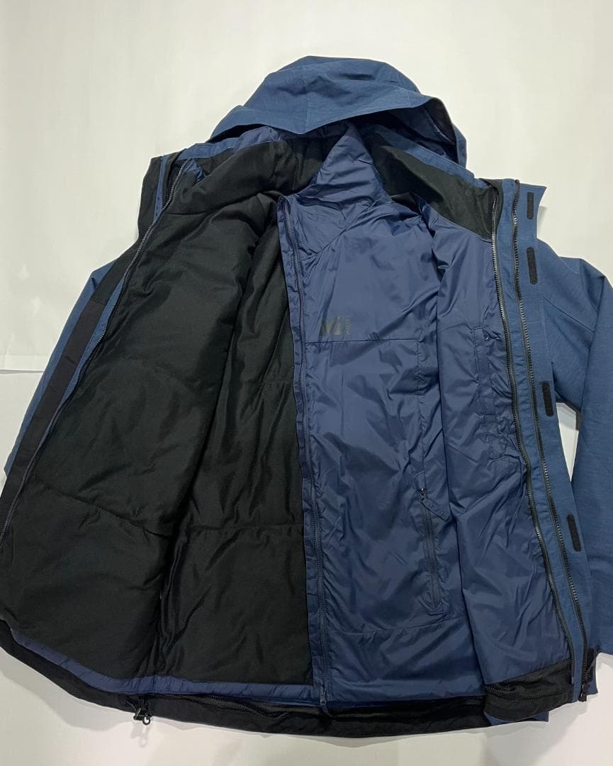 新品/タグ付☆Milletミレー ポベダ Ⅱ 3 in 1 防水ジャケット