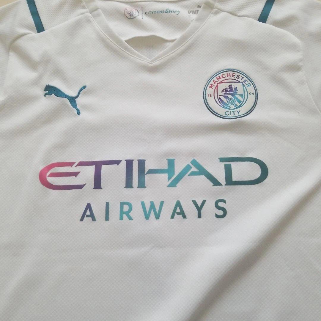 DE BRUYNE 17 プレミアリーグ ホワイトシャツ　ユニフォーム